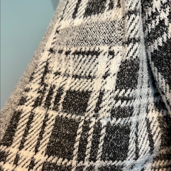 Tribal Black and White Plaid Blazer - Picture 3 of 3